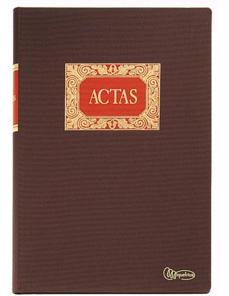 Libro actas fº 100 hojas rayado